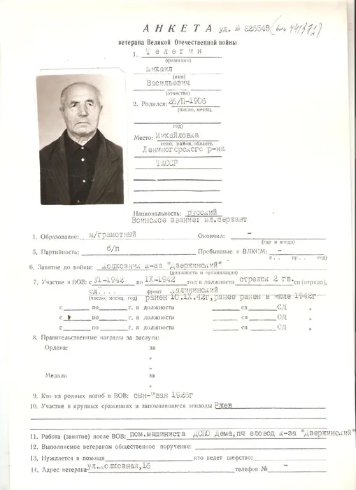 Телегин М. В.