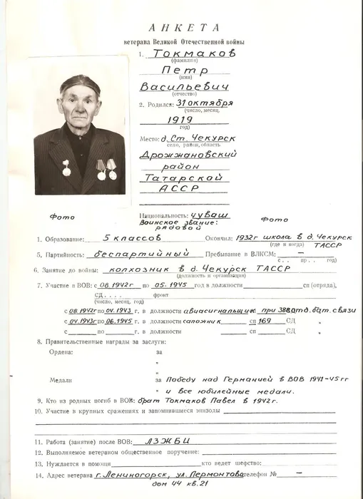 Токмаков П. В.